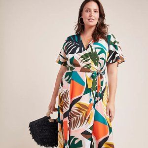 Hutch Design Tropical Maxi Dress from Anthropologie